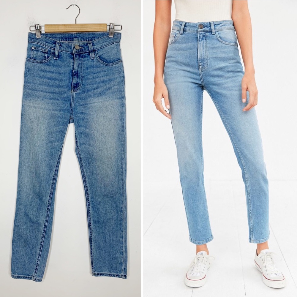 BDG high rise stretch denim Girlfriend jeans